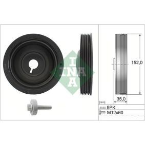Riemenscheibensatz, Kurbelwelle 544 0054 20 von INA günstig für 45,20 € online kaufen