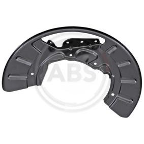 Acquista Lamiera paraspruzzi disco freno da A.B.S. online per Phaeton (3D1, 3D2, 3D3, 3D4, 3D6, 3D7, 3D8, 3D9) a prezzi moderati