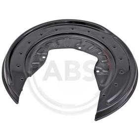 Acquista Lamiera paraspruzzi disco freno da A.B.S. online per Phaeton (3D1, 3D2, 3D3, 3D4, 3D6, 3D7, 3D8, 3D9) a prezzi moderati