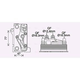 Compre Radiador de óleo de caixa automática de AVA COOLING SYSTEMS online para Classe S Coupe (C217) a preços moderados