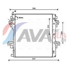 Compre Embraiagem, ventilador do radiador da AVA COOLING SYSTEMS REC109 a um preço baixo por 216,79 €