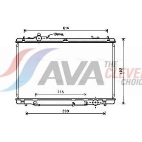 Compre Embraiagem, ventilador do radiador da AVA COOLING SYSTEMS REC116 a um preço baixo por 368,56 €