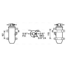 Acquista Essiccatore climatizzatore da AVA COOLING SYSTEMS RED115 a buon mercato per soli 54,12 €