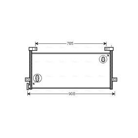 Acquista Condensatore climatizzatore da AVA COOLING SYSTEMS VL5081 a buon mercato per soli 148,75 €