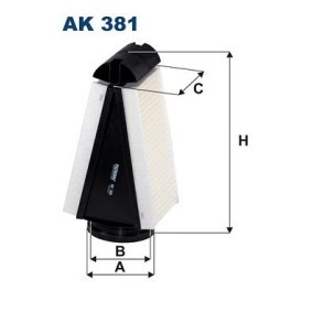 Köp Luftfilter av FILTRON AK 343 till det låga priset 153,58 kr