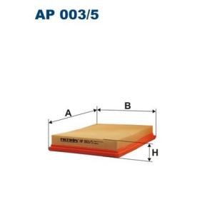 Acquista Filtro aria da FILTRON AP 003/5 a buon mercato per soli 13,19 €