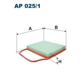 Köp Luftfilter av FILTRON AP 025/1 till det låga priset 263,95 kr