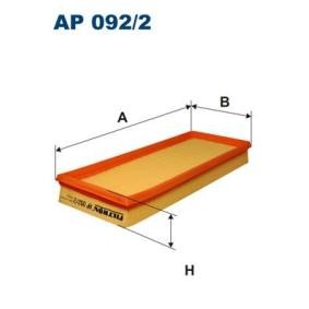Acquista Filtro aria da FILTRON AP 092/2 a buon mercato per soli 8,68 €