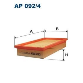 Acquista Filtro aria da FILTRON AP 092/4 a buon mercato per soli 7,52 €