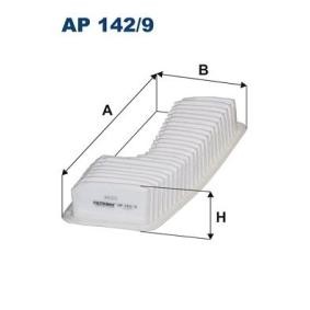 Acquista Filtro aria da FILTRON AP 142/9 a buon mercato per soli 15,60 €