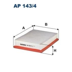 Acquista Filtro aria da FILTRON AP 143/4 a buon mercato per soli 16,59 €