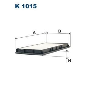 Compre Filtro, ar do habitáculo da FILTRON K 1015 a um preço baixo por 14,79 €