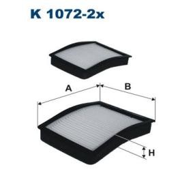 Compre Filtro, ar do habitáculo da FILTRON K 1072-2x a um preço baixo por 32,19 €