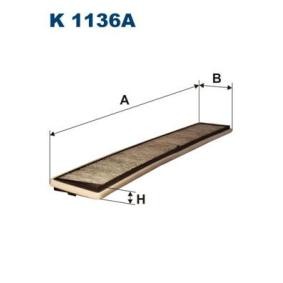 Compre Filtro, ar do habitáculo da FILTRON K 1136A a um preço baixo por 23,39 €
