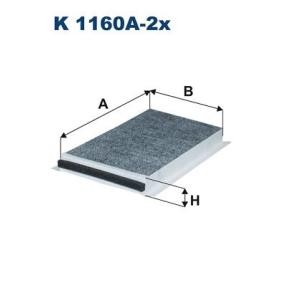 Köp Kupéfilter av FILTRON K 1160A-2x till det låga priset 331,74 kr
