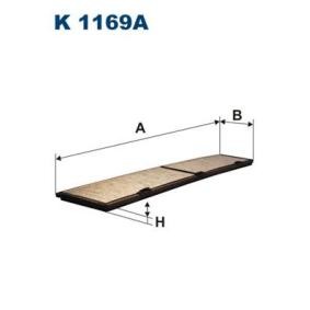 Köp Kupéfilter av FILTRON K 1169A till det låga priset 299,44 kr