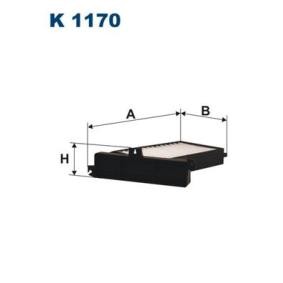 Acquista Filtro abitacolo da FILTRON K 1170 a buon mercato per soli 17,53 €