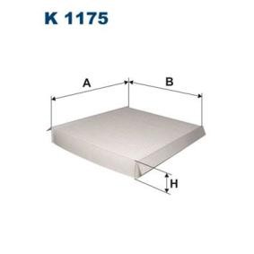 Compre Filtro, ar do habitáculo da FILTRON K 1175 a um preço baixo por 10,34 €