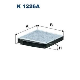 Compre Filtro, ar do habitáculo da FILTRON K 1226A a um preço baixo por 24,89 €