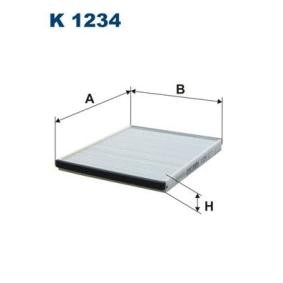 Compre Filtro, ar do habitáculo da FILTRON K 1234 a um preço baixo por 11,73 €