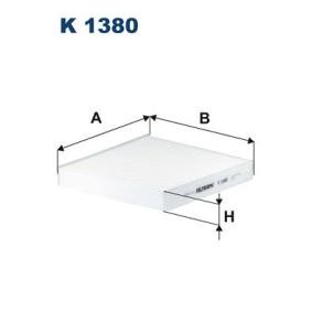Acquista Filtro abitacolo da FILTRON K 1380 a buon mercato per soli 9,88 €