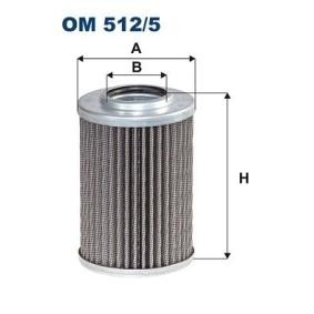 Køb Hydraulikfilter, automatisk gearkasse af FILTRON OM 512/5 til den lave pris 213,98 DKK