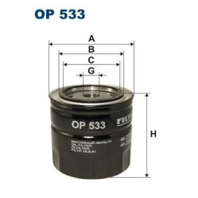 Acquista Filtro olio da FILTRON OP 533 a buon mercato per soli 7,77 €