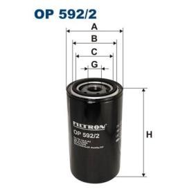 Comprar Filtro de aceite de FILTRON OP 592/2 a bajo precio de 13,75 €