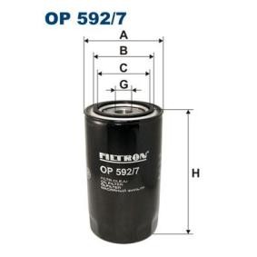 Acquista Filtro olio da FILTRON OP 592/7 a buon mercato per soli 14,26 €