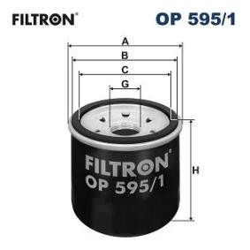 Acquista Filtro olio da FILTRON OP 595/1 a buon mercato per soli 8,34 €
