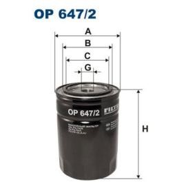 Acquista Filtro olio da FILTRON OP 647/2 a buon mercato per soli 6,58 €