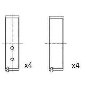 Pleuellager BB2080-025 von FAI AutoParts günstig für 22,09 € online kaufen