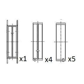 Acquista Bronzine di banco da FAI AutoParts BM1009-STD a buon mercato per soli 41,42 €