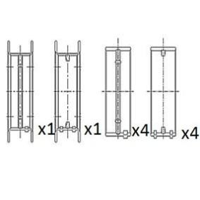 Kurbelwellenlager BM1040-025 von FAI AutoParts günstig für 51,51 € online kaufen