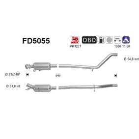 Compre Filtro de partículas (FAP) de AS online para Clase B (W246, W242) a precios moderados