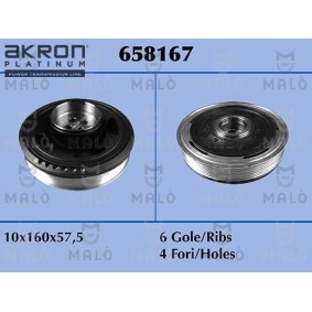 Riemenscheibe, Kurbelwelle 658167 von MALÒ günstig für 146,08 € online kaufen