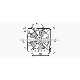 Kühlerlüfter HD7538 von PRASCO günstig für 143,95 € online kaufen