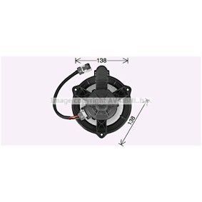 Acquista Elettromotore ventola abitacolo da PRASCO HY8474 a buon mercato per soli 108,69 €