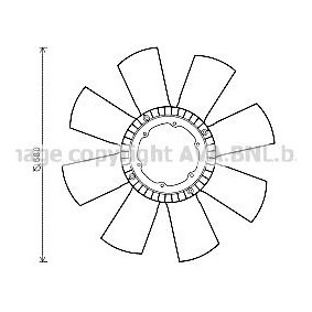 Acquista Girante, Raffreddamento motore da PRASCO REB110 a buon mercato per soli 411,19 €