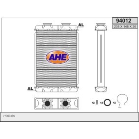 Comprar Radiador de calefacción de AHE 94012 a bajo precio de 107,46 €