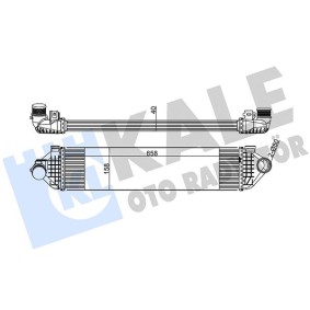 Ladeluftkühler 344925 von KALE OTO RADYATOR günstig für 137,04 € online kaufen
