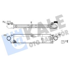 Ladeluftkühler 344930 von KALE OTO RADYATOR günstig für 130,58 € online kaufen
