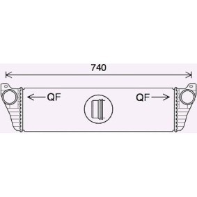 Ladeluftkühler DCA1155 von DIEDERICHS günstig für 238,42 € online kaufen