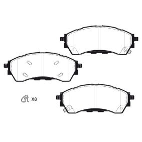 Bremsbeläge für FORD von RAICAM