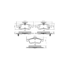 Compre Pastilhas de travão da FREMAX FBP-0029 a um preço baixo por 20,96 €