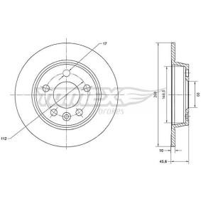 Bremsscheibe TX 70-16 von TOMEX brakes günstig für 40,75 € online kaufen