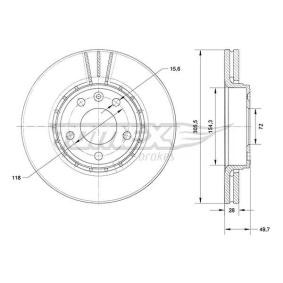 Bremsscheibe von TOMEX brakes
