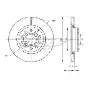 Bremsscheibe TX 70-30 von TOMEX brakes günstig für 50,04 € online kaufen