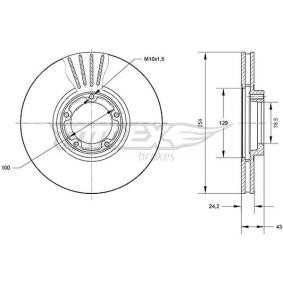 Achetez des Disque de frein TOMEX brakes TX 70-87 à prix pour 35,56 €
