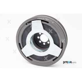 Achetez des Poulie damper (vilebrequin) PREXAparts P125009 à prix pour 163,33 €